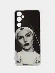 Бронзовый чехол на Tecno Pova Neo 2 / Текно Пова Нео 2 прозрачный, с рисунком, защита камеры