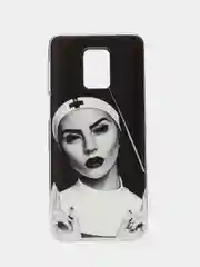 Бронзовый чехол на Xiaomi Redmi Note 9S/9 Pro / Сяоми Редми Нот 9S/9 Про прозрачный, с рисунком