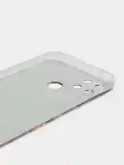 Коричневый силиконовый чехол на Oppo Realme C21Y/C25Y / Оппо Реалми C21Y/C25Y прозрачный, с рисунком