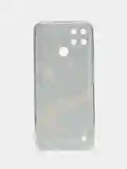 Коричневый силиконовый чехол на Oppo Realme C21Y/C25Y / Оппо Реалми C21Y/C25Y прозрачный, с рисунком