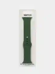 Хаки силиконовые ремешки для Apple Watch 38/40/41 мм, 42/44/45 мм