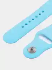 Небесно-голубой силиконовые ремешки для Apple Watch 38/40/41 мм, 42/44/45 мм