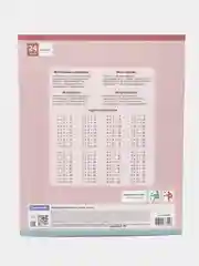 Тетрадь 24 л, клетка, обложка картон, разные "Pastel", 2 шт