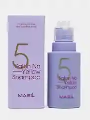 Masil шампунь тонирующий для осветленных волос - 5 salon no yellow shampoo, 50 мл