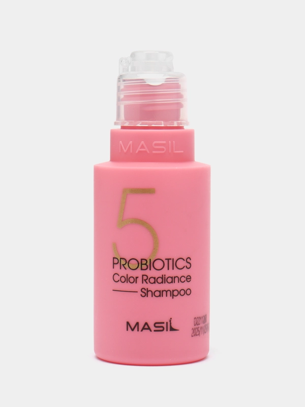 Masil шампунь с пробиотиками для защиты цвета - 5 probiotics color radiance shampoo, 50 мл