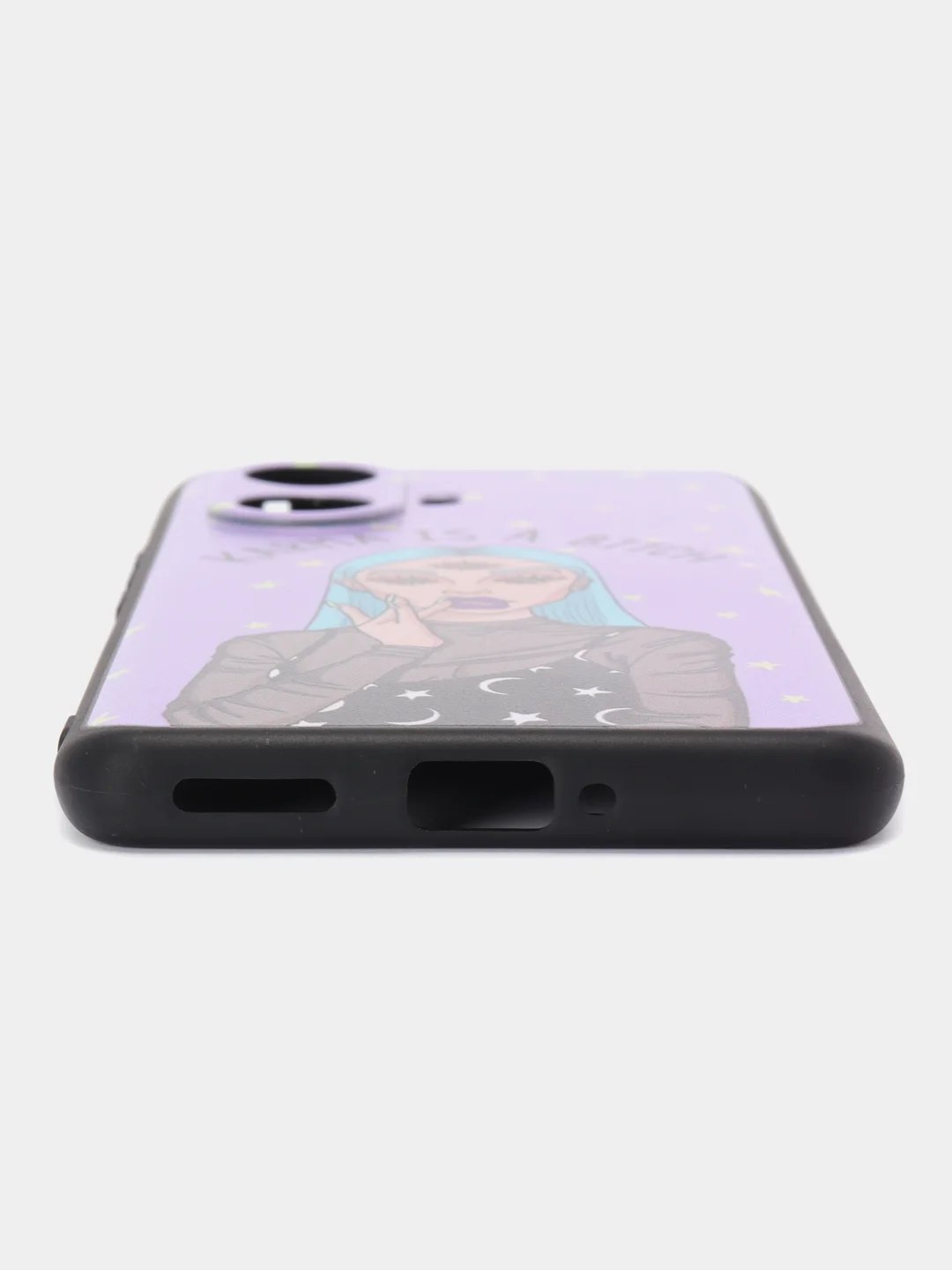 Пурпурный чехол для Realme 10 Pro Plus / 10 Pro+, с принтом, с рисунком (10 Про плюс)