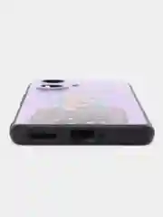 Пурпурный чехол для Realme 10 Pro Plus / 10 Pro+, с принтом, с рисунком (10 Про плюс)