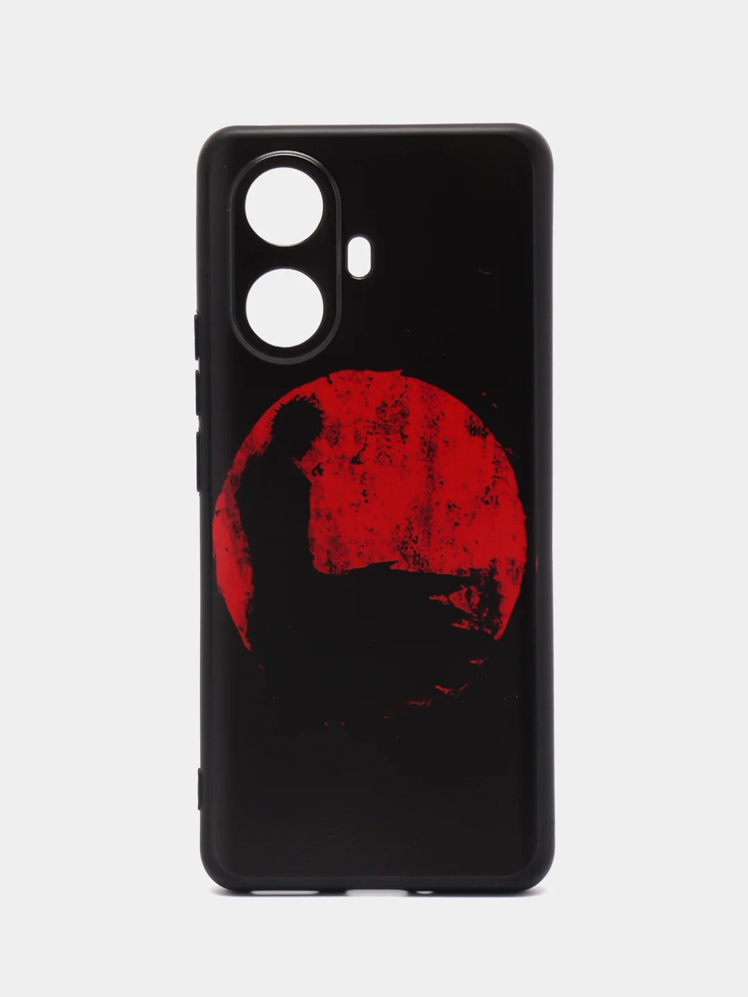 Сиреневый чехол для Realme 10 Pro Plus / 10 Pro+, с принтом, с рисунком (10 Про плюс)