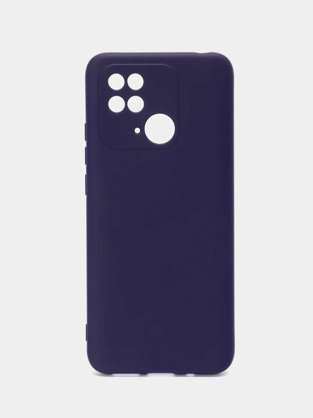 Темно-синий чехол для Xiaomi Redmi 10C / Poco C40 (Сяоми Редми 10С / Поко С40), с мягкой подкладкой
