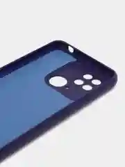 Темно-синий чехол для Xiaomi Redmi 10C / Poco C40 (Сяоми Редми 10С / Поко С40), с мягкой подкладкой