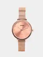 Серебряный женские наручные часы Skmei 1291 в подарочной упаковке