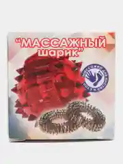 Красный массажер для рук и пальцев "Су-джок"