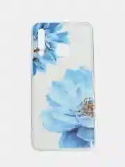 Лазурный чехол на Huawei P30 Lite/Honor 20S/20 Lite 2020 / Хонор 20 Lite прозрачный, с рисунком