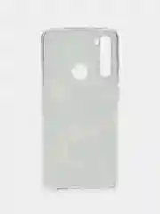 Коричневый силиконовый чехол на Xiaomi Redmi Note 8T / Сяоми Редми Нот 8T прозрачный, с рисунком