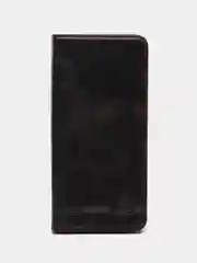 Черный чехол-книжка для Tecno Spark Go 2023 (Текно спарк гоу 2023) из искусственной эко кожи
