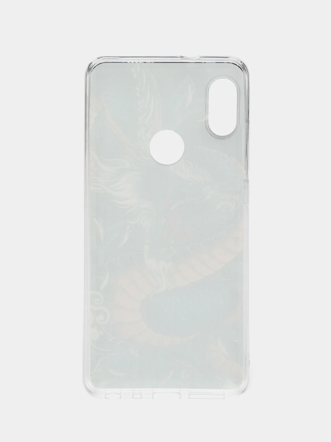 Коричневый чехол на Xiaomi Redmi Note 5/Note 5 Pro / Сяоми Редми Нот 5/5 Про прозрачный, с рисунком