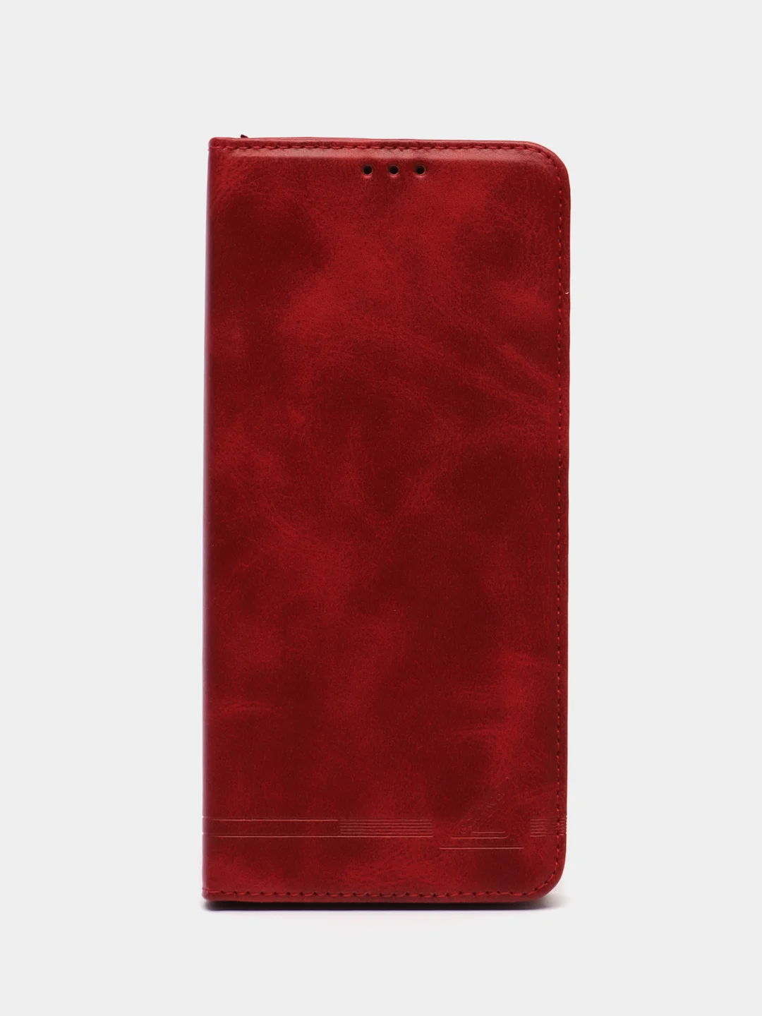 Красный чехол-книжка GQ для Infinix HOT 30 4G (Инфиникс Хот 30) из искусственной кожи