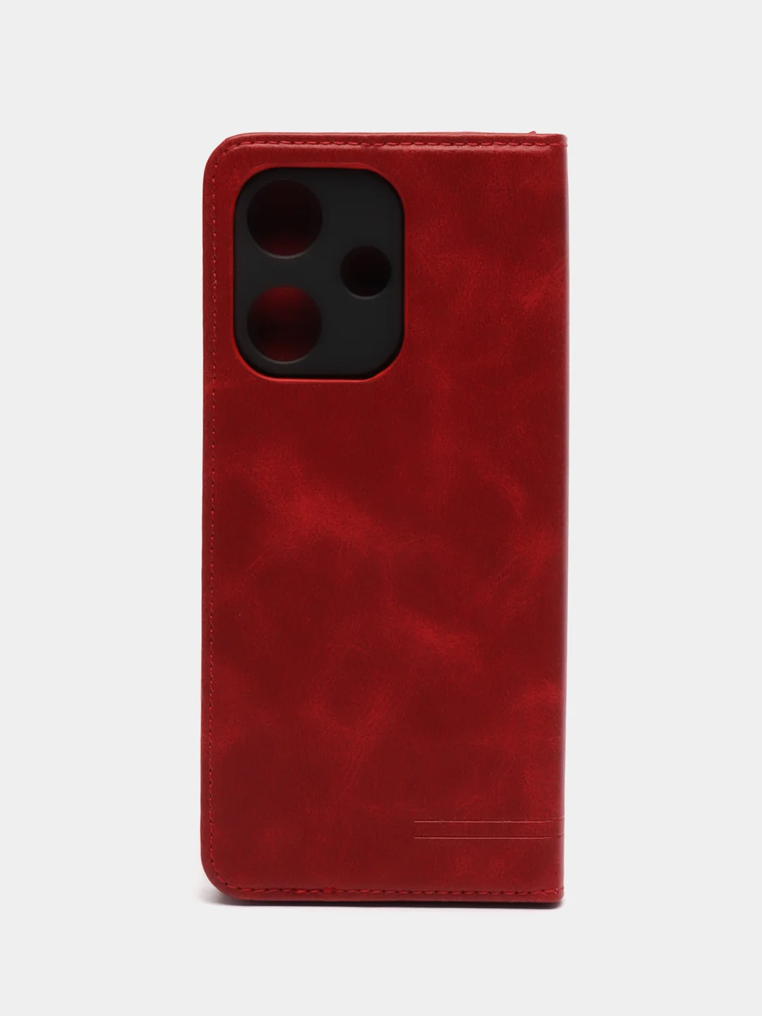 Красный чехол-книжка GQ для Infinix HOT 30 4G (Инфиникс Хот 30) из искусственной кожи