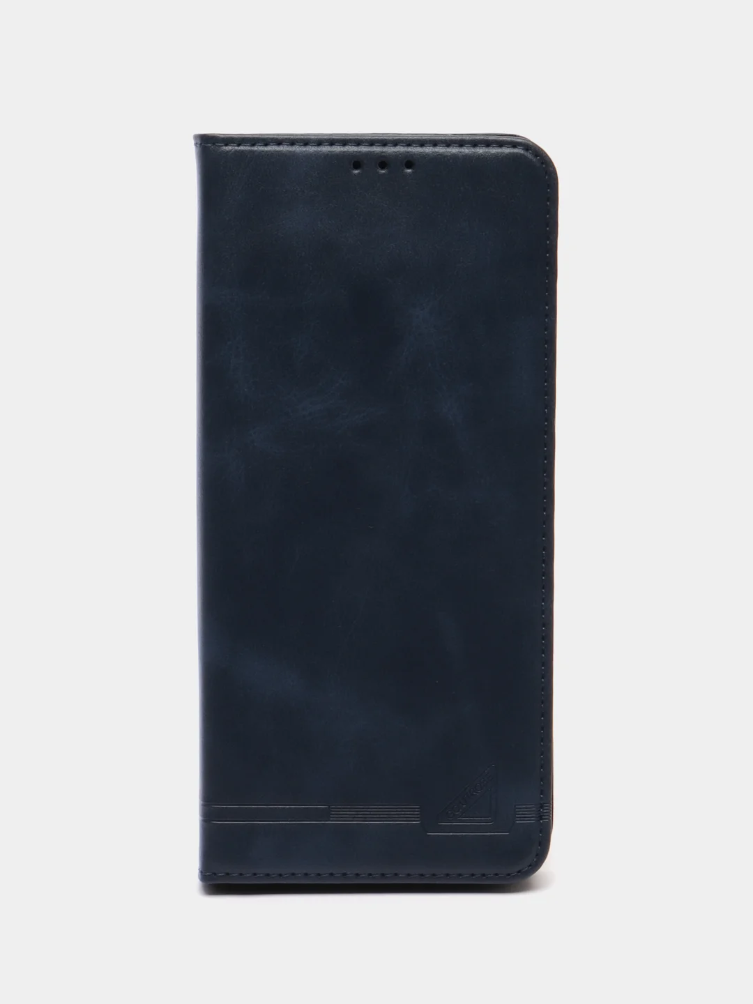 Синий чехол-книжка GQ для Infinix HOT 30 4G (Инфиникс Хот 30) из искусственной кожи