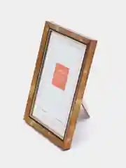 Золотой фоторамка 10 х 15 со стеклом, набор 1-4 шт, профиль 15
