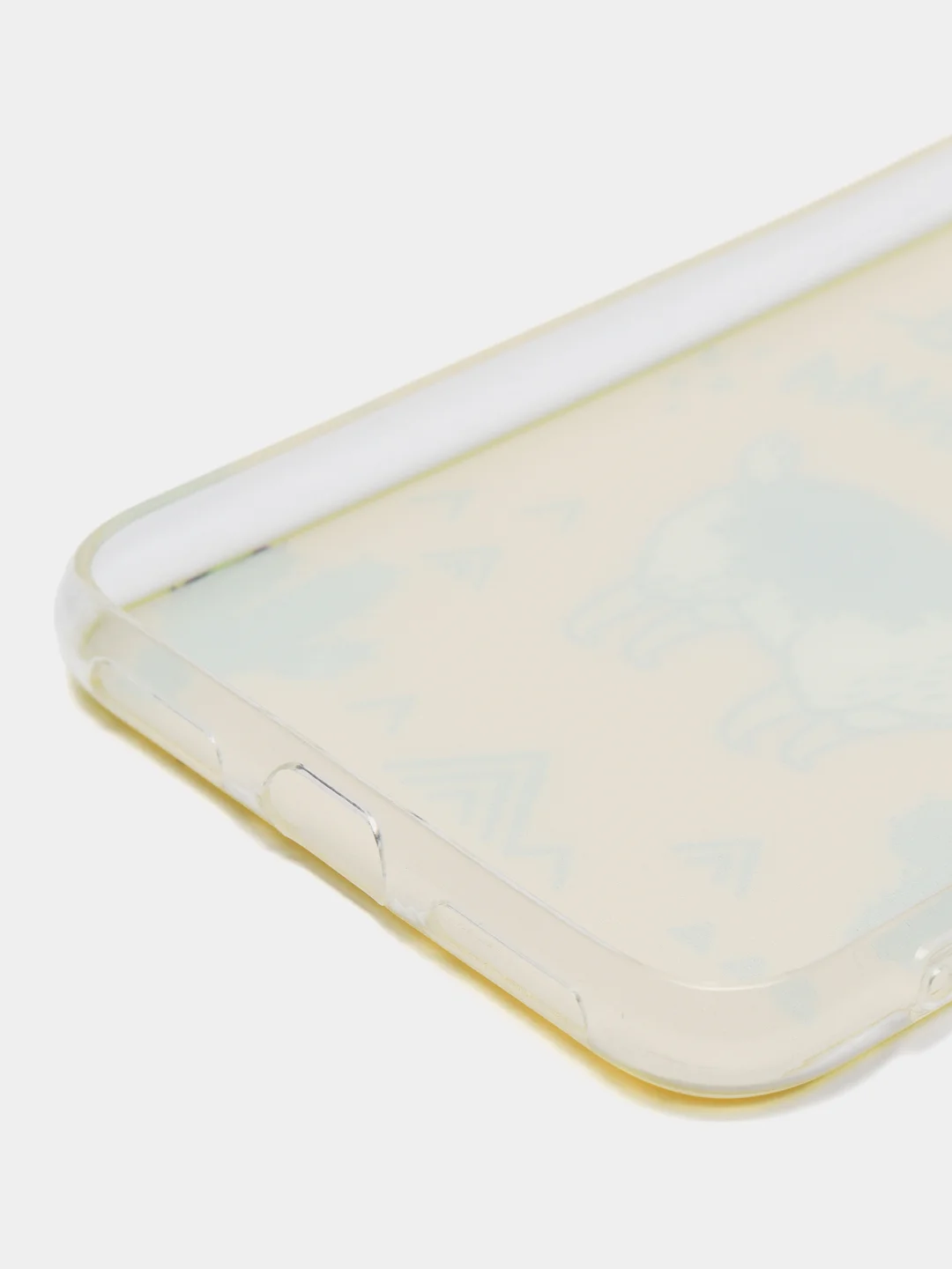 Горчичный силиконовый чехол на Xiaomi Redmi Note 7 / Сяоми Редми Нот 7 прозрачный, с рисунком