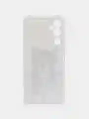 Молочный чехол на Tecno Pova Neo 2 / Текно Пова Нео 2 прозрачный, с рисунком, защита камеры