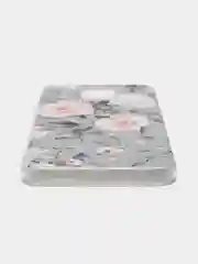 Кораллово-розовый чехол на Xiaomi Redmi Note 9S/9 Pro / Сяоми Редми Нот 9S/9 Про прозрачный, с рисунком