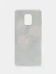 Кораллово-розовый чехол на Xiaomi Redmi Note 9S/9 Pro / Сяоми Редми Нот 9S/9 Про прозрачный, с рисунком