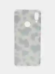 Золотистый хаки силиконовый чехол на Xiaomi Redmi Note 7 / Сяоми Редми Нот 7 прозрачный, с рисунком