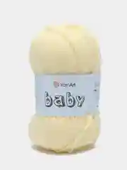 Молочный пряжа YarnArt Baby, 1-5 штук, акрил, 50 г, 150 м