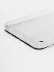 Синий меланж силиконовый чехол на Samsung Galaxy A10 / Самсунг А10 прозрачный с рисунком, защита камеры