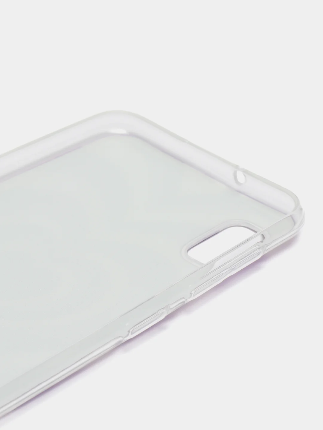 Лавандовый силиконовый чехол на Samsung Galaxy A10 / Самсунг А10 прозрачный с рисунком, защита камеры