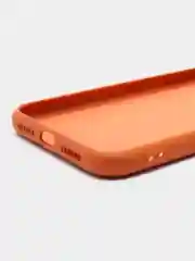 Коричневый silicone Case чехол для iPhone (Айфон) 15, 14, 13, 12, 11, Pro, Max, Mini, Plus, XR, X, XS
