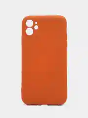 Коричневый silicone Case чехол для iPhone (Айфон) 15, 14, 13, 12, 11, Pro, Max, Mini, Plus, XR, X, XS