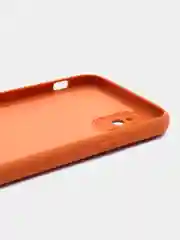 Коричневый silicone Case чехол для iPhone (Айфон) 15, 14, 13, 12, 11, Pro, Max, Mini, Plus, XR, X, XS