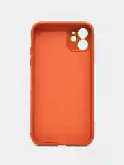 Коричневый silicone Case чехол для iPhone (Айфон) 15, 14, 13, 12, 11, Pro, Max, Mini, Plus, XR, X, XS