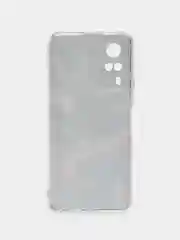 Коричневый силиконовый чехол на Vivo Y31/Y53s 4G / Виво Y31 прозрачный, с рисунком, защита камеры