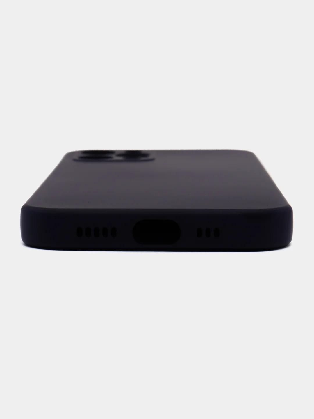Темно-синий silicone Case чехол для iPhone (Айфон) 15, 14, 13, 12, 11, Pro, Max, Mini, Plus, XR, X, XS