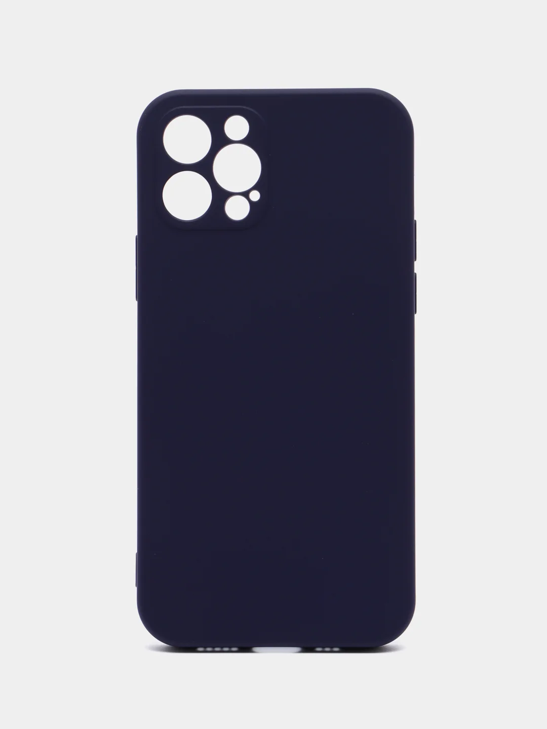 Темно-синий silicone Case чехол для iPhone (Айфон) 15, 14, 13, 12, 11, Pro, Max, Mini, Plus, XR, X, XS