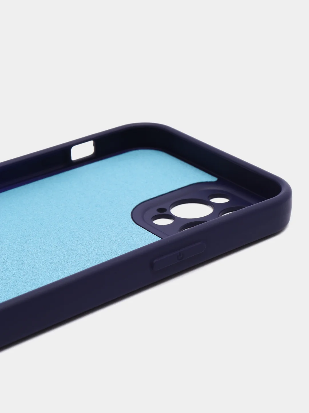 Темно-синий silicone Case чехол для iPhone (Айфон) 15, 14, 13, 12, 11, Pro, Max, Mini, Plus, XR, X, XS
