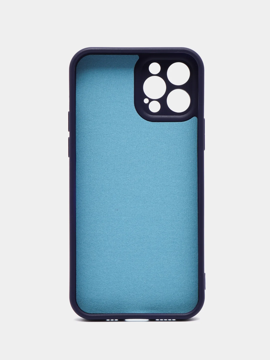 Темно-синий silicone Case чехол для iPhone (Айфон) 15, 14, 13, 12, 11, Pro, Max, Mini, Plus, XR, X, XS