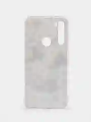 Золотой силиконовый чехол на Xiaomi Redmi Note 8T / Сяоми Редми Нот 8T прозрачный, с рисунком