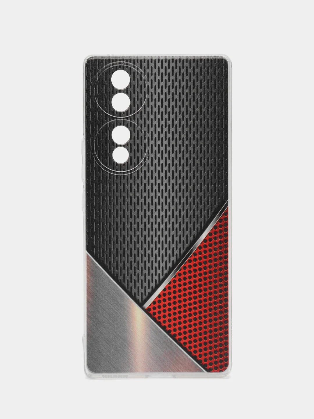 Слоновая кость силиконовый чехол на Honor 70 / Хонор 70 прозрачный, с рисунком, защита камеры