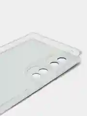 Слоновая кость силиконовый чехол на Honor 70 / Хонор 70 прозрачный, с рисунком, защита камеры