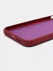 Тёмно-бордовый silicone Case чехол для iPhone (Айфон) 15, 14, 13, 12, 11, Pro, Max, Mini, Plus, XR, X, XS