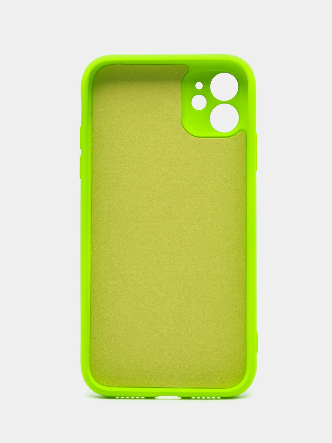 Лайм silicone Case чехол для iPhone (Айфон) 15, 14, 13, 12, 11, Pro, Max, Mini, Plus, XR, X, XS