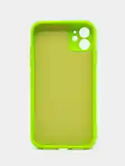 Лайм silicone Case чехол для iPhone (Айфон) 15, 14, 13, 12, 11, Pro, Max, Mini, Plus, XR, X, XS