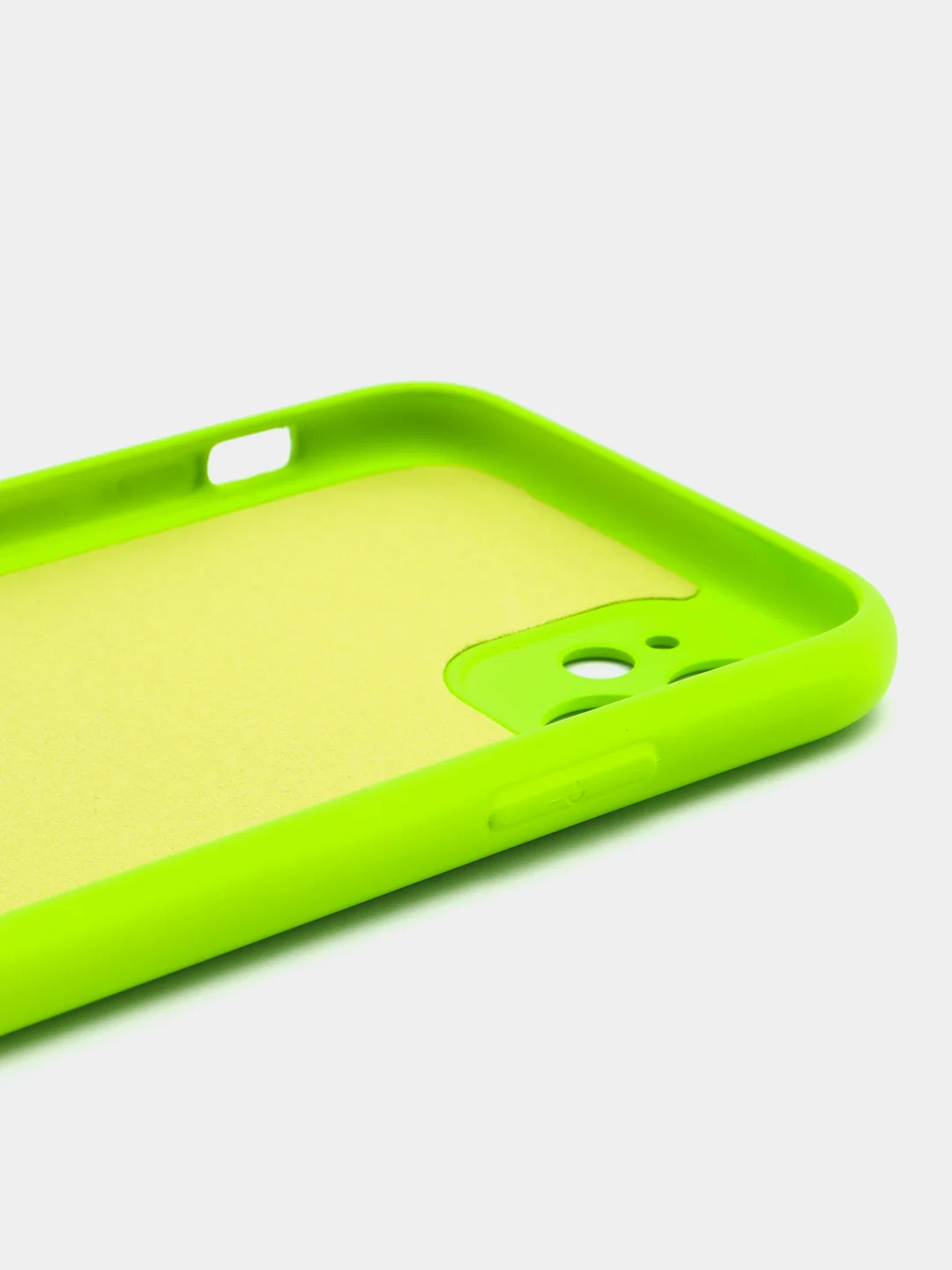 Лайм silicone Case чехол для iPhone (Айфон) 15, 14, 13, 12, 11, Pro, Max, Mini, Plus, XR, X, XS