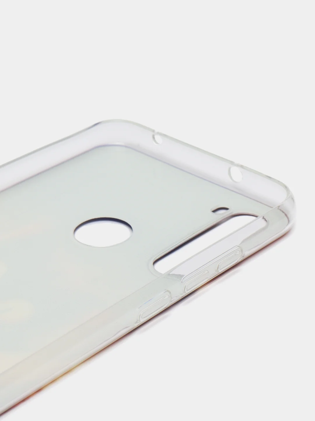 Индиго силиконовый чехол на Xiaomi Redmi Note 8T / Сяоми Редми Нот 8T прозрачный, с рисунком