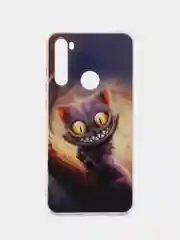 Индиго силиконовый чехол на Xiaomi Redmi Note 8T / Сяоми Редми Нот 8T прозрачный, с рисунком